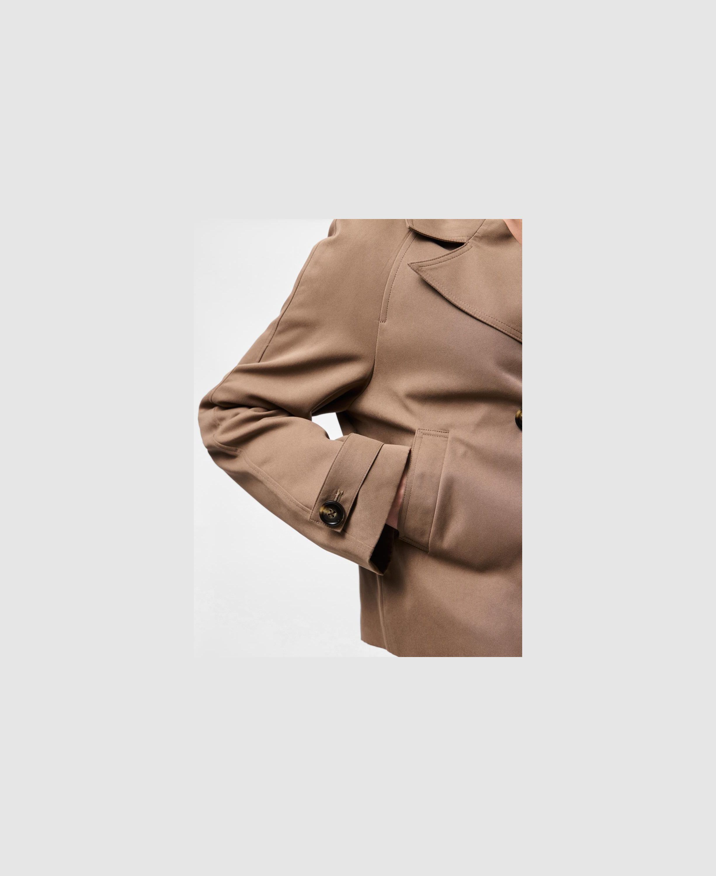 Pcscarlett Ls Short Trenchcoat Noos Bc