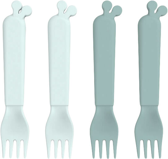 Kiddish gafler 4 stk. Raffi Bl&aring;