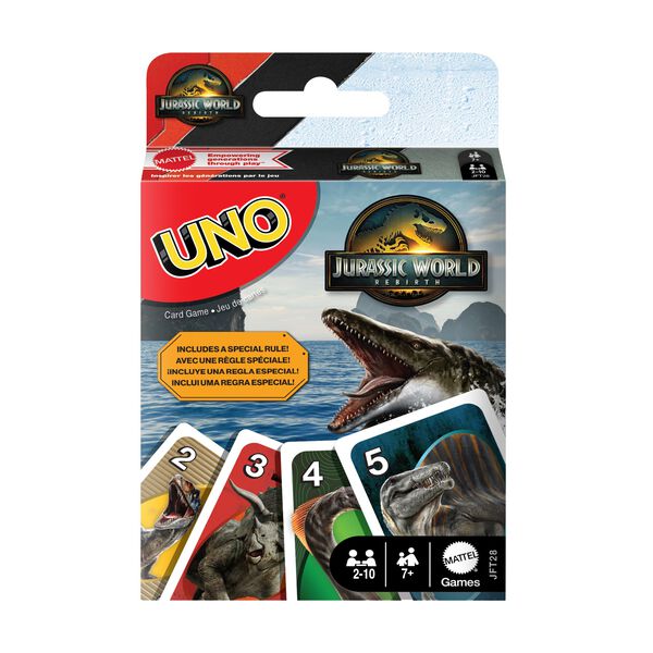 UNO Jurassic World Rebirt