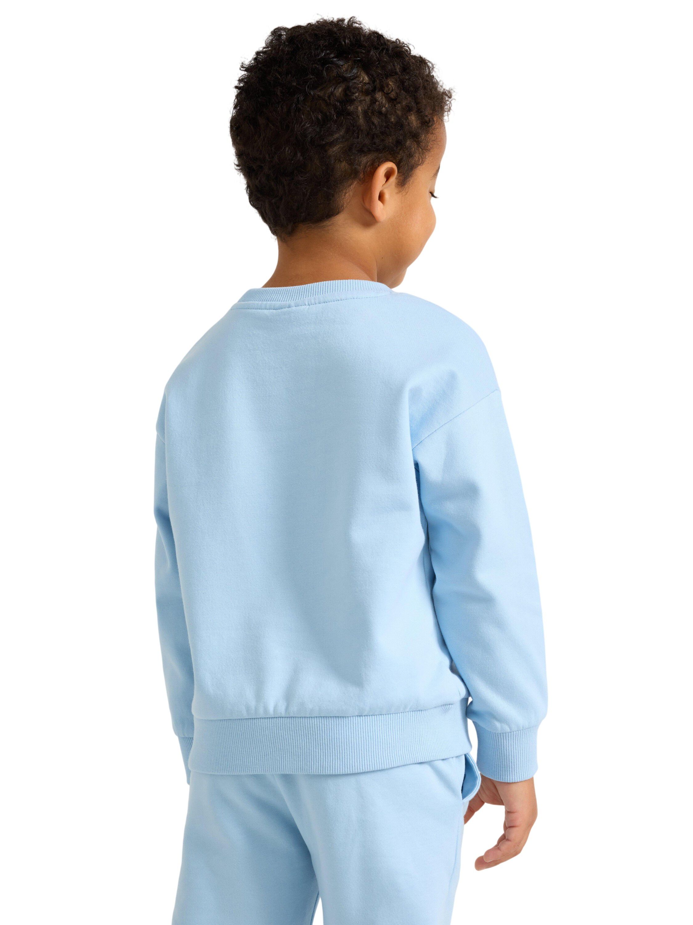 Comfy sweatshirt in cotton jersey w