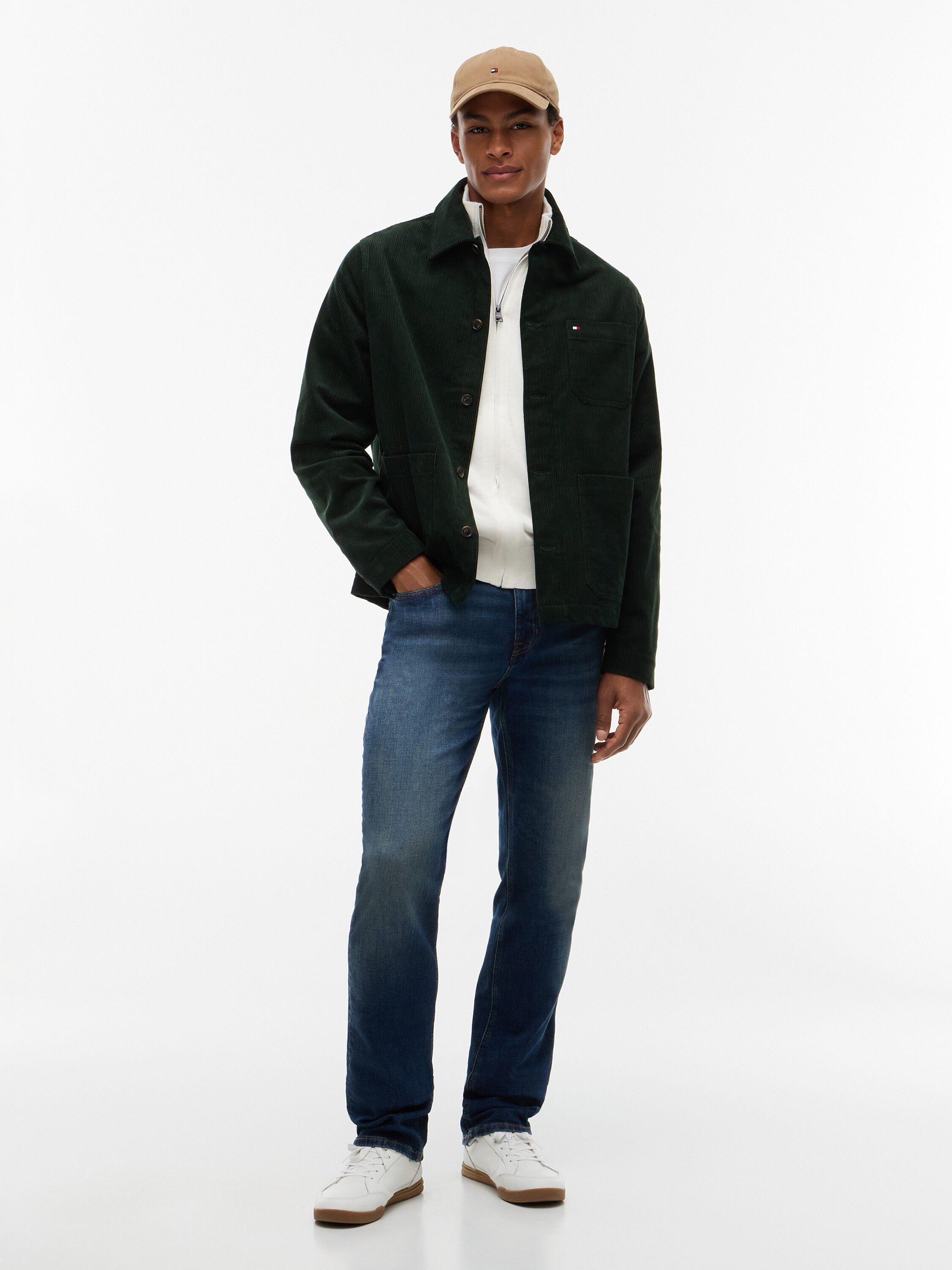 CORDUROY CHORE SHIRT JACKET