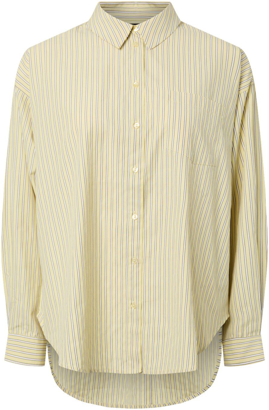 PCEMMY LS LOOSE SHIRT WVN D2D