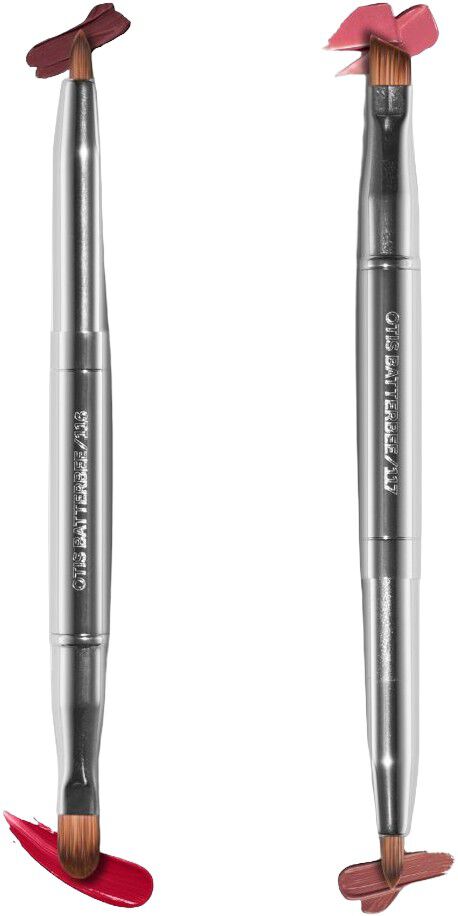 DOUBLE-ENDED LIP & EYE BRUSH DUO