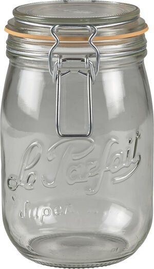 Konserveringsglass 1 liter 8,5 cm Glass