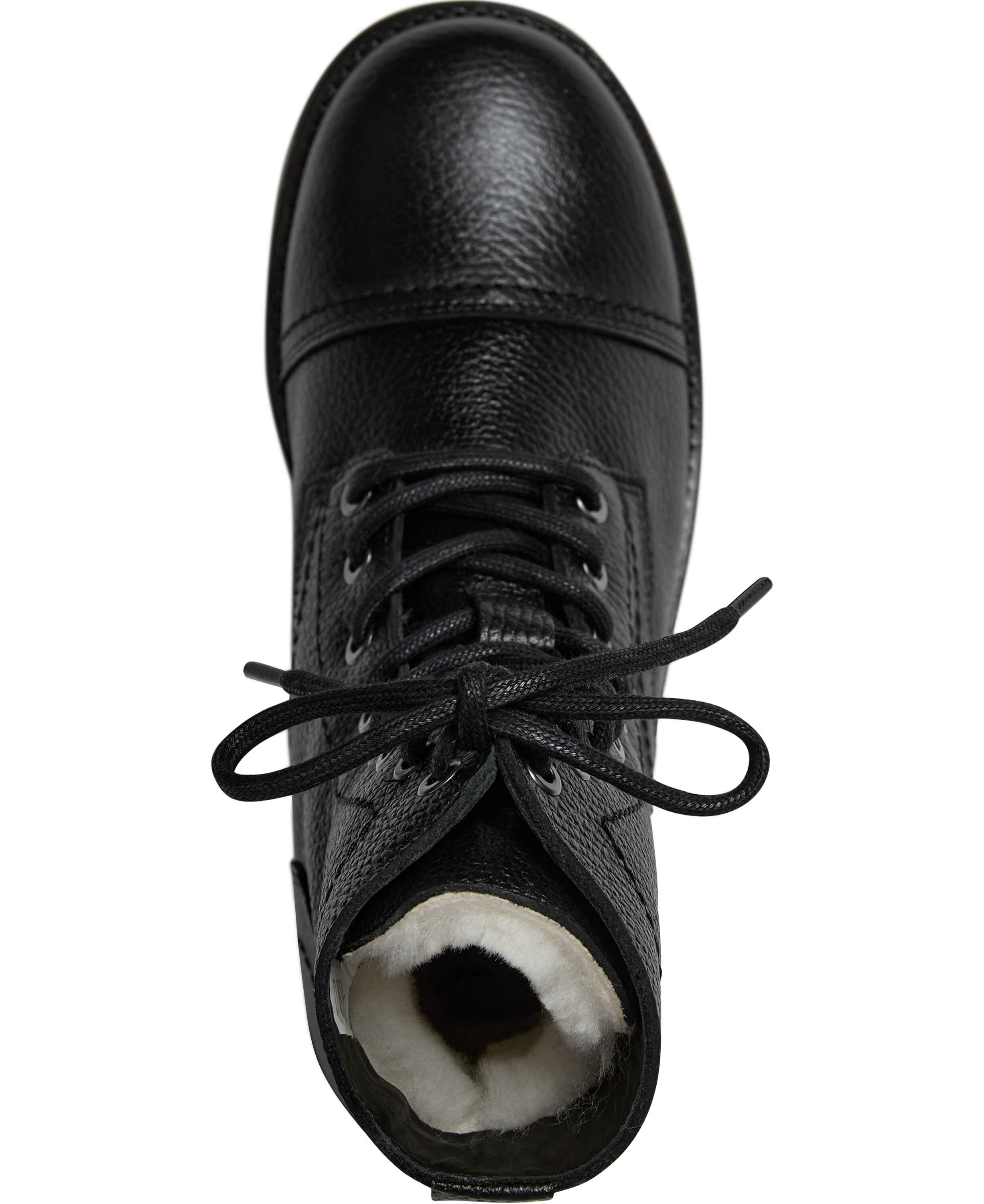 Army boot - Grained calf, Black