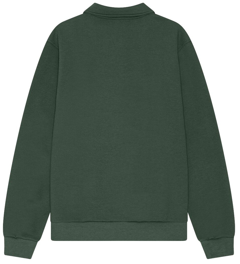 Piqu&eacute; Polo Sweatshirt