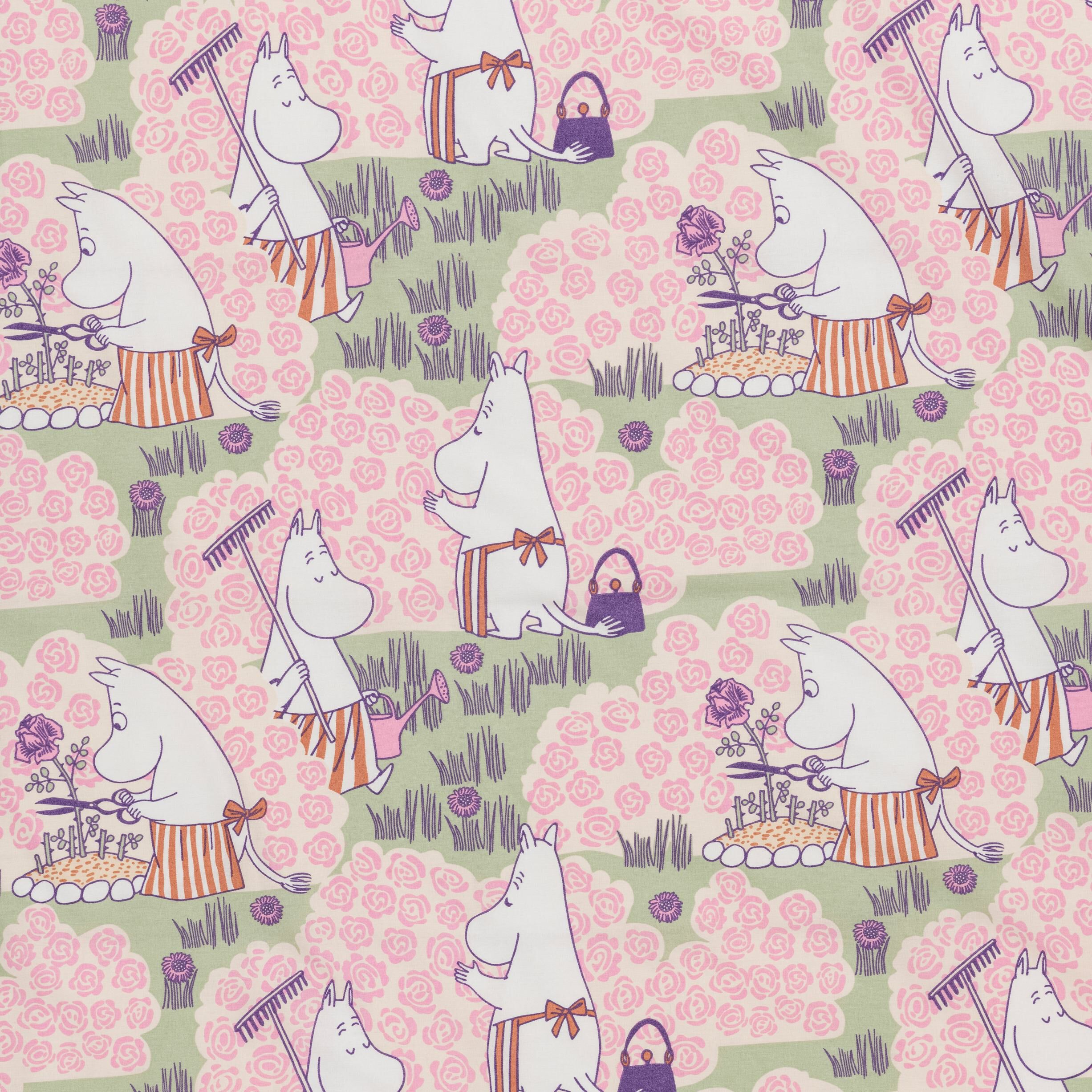 Moomin bedst 140x200 NO Rose Garden GOTS