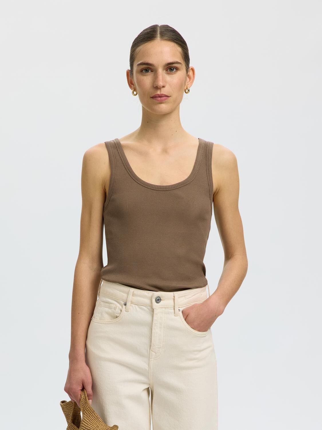Slwanna U-Neck Tank Top Noos