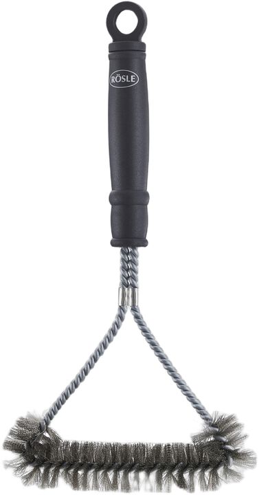 Grillbørste 30 x 16 cm Plast/Stål
