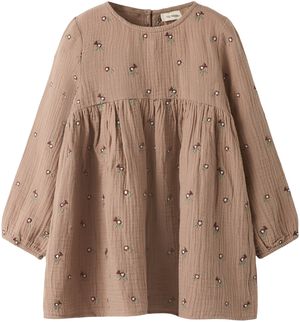 NMFTAMINA LS LOOSE DRESS LIL