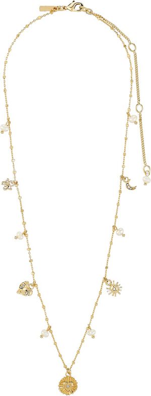 MYLAN halsk&aelig;de guldbelagt