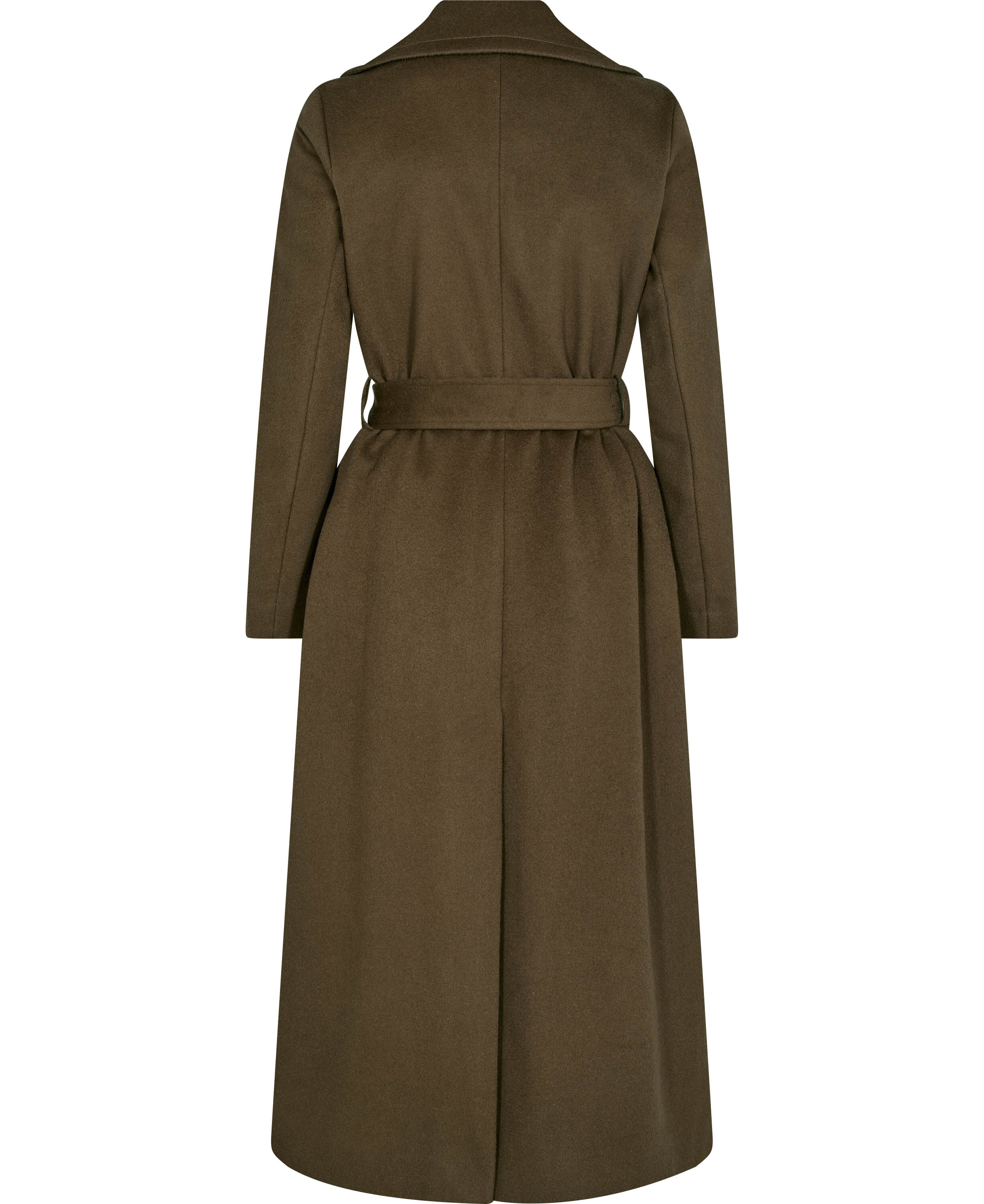 Cashmere Coat W - Clareta Belt Long