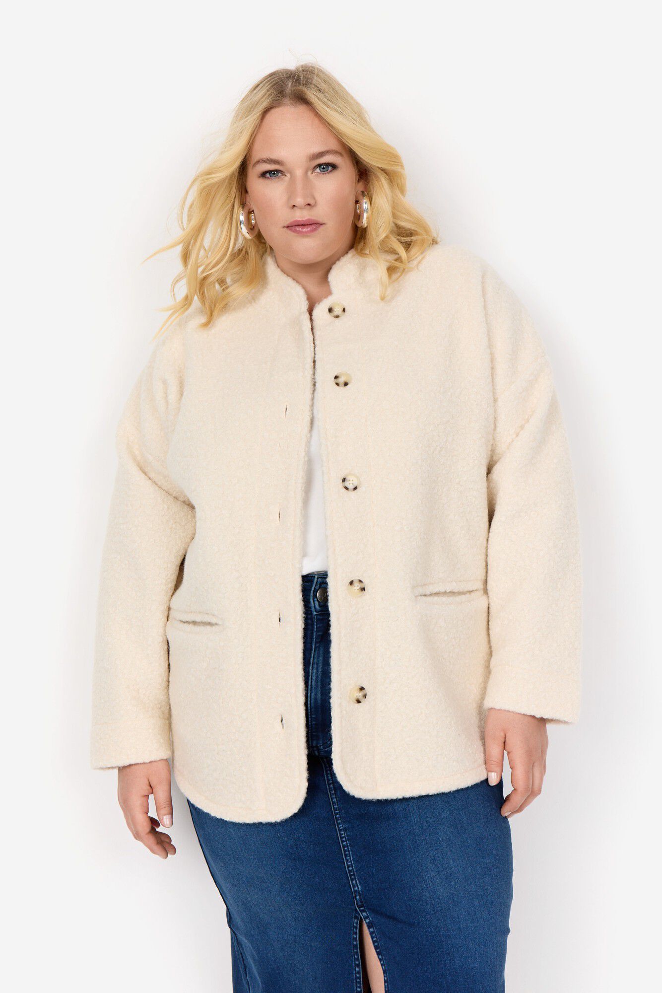 Curvy WA-LUCY 1 Jakke Creme