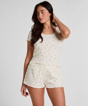 Daisy Pyjama Short