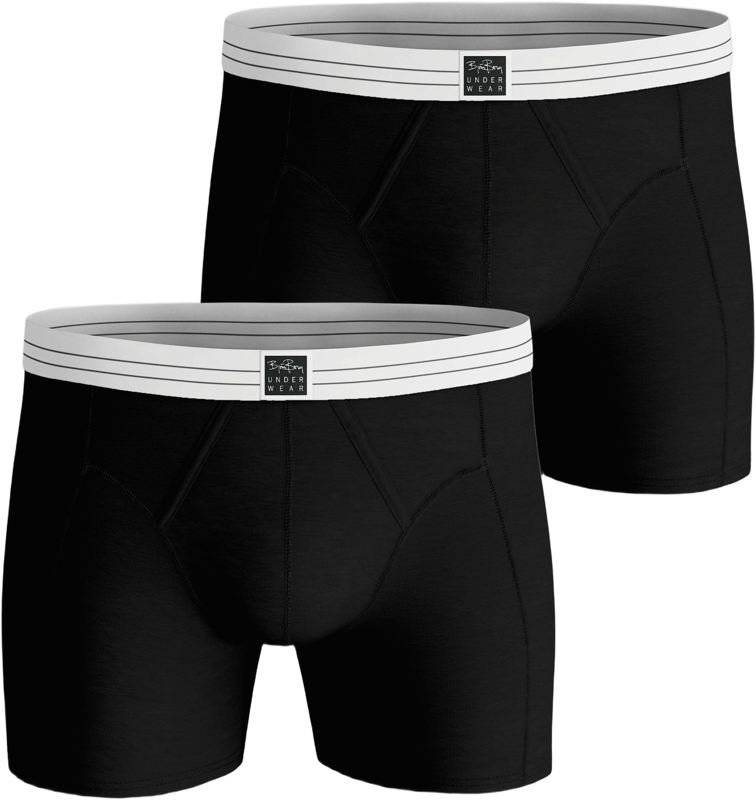 VISCOSE COTTON BLEND BOXER 2p