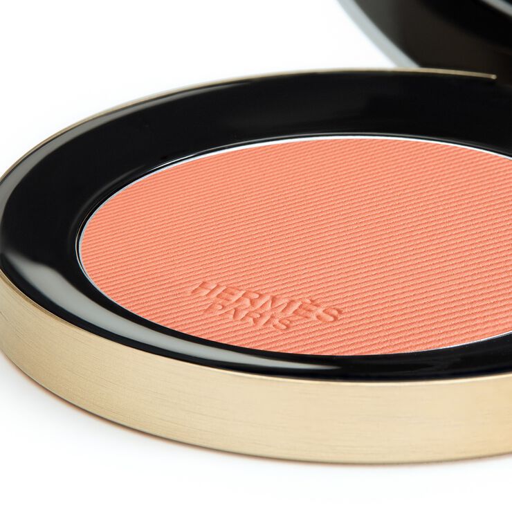 Rose Hermès, silky blush powder, Rose Abricot