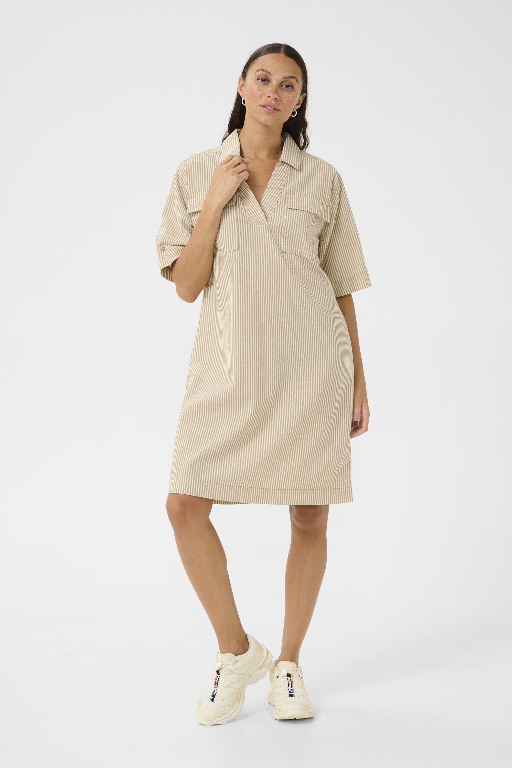 KAnaya striped Dress