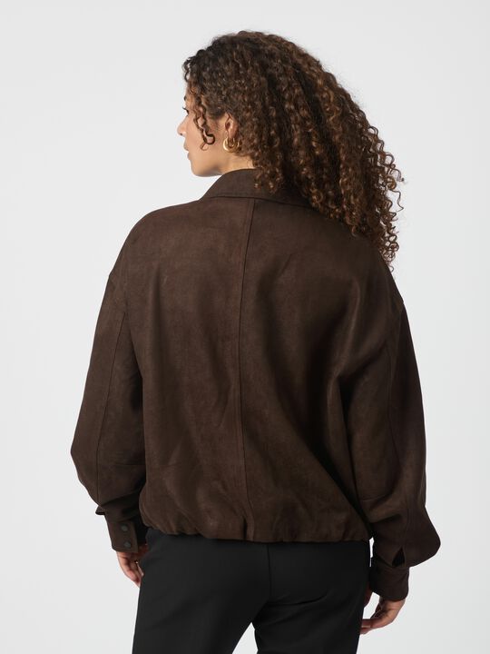 Rubby Faux Suede Jacket