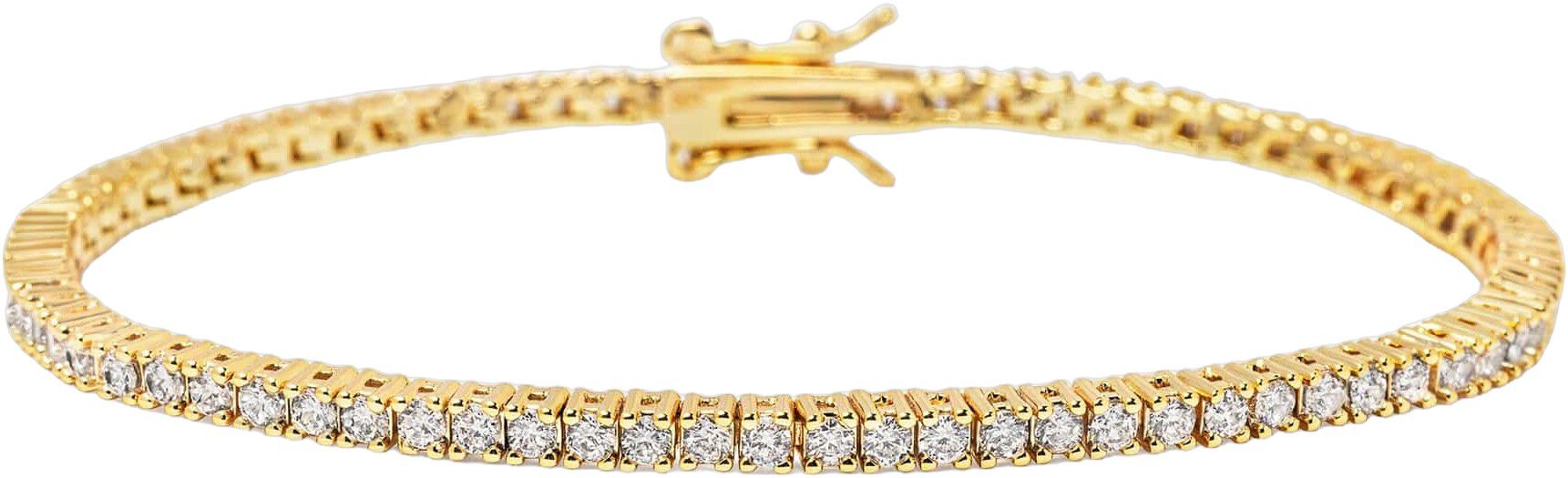 Gold Mini Tennis Bracelet