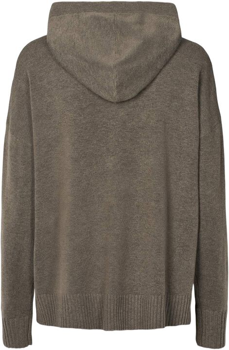 Knit lounge over size hoodie - Hele