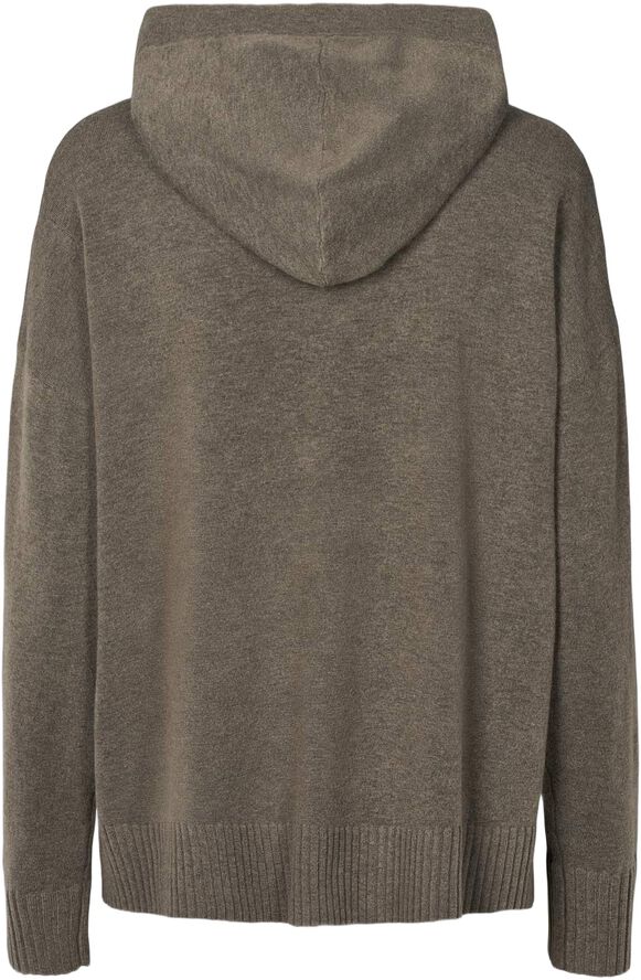 Knit lounge over size hoodie - Hele