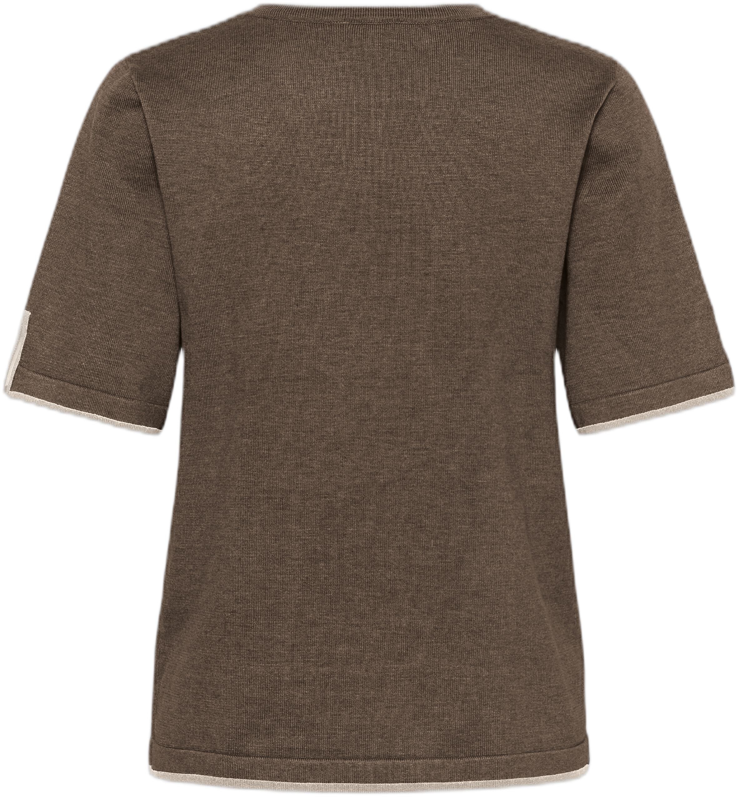 MilaSZ Contrast Stripe SS Pullover