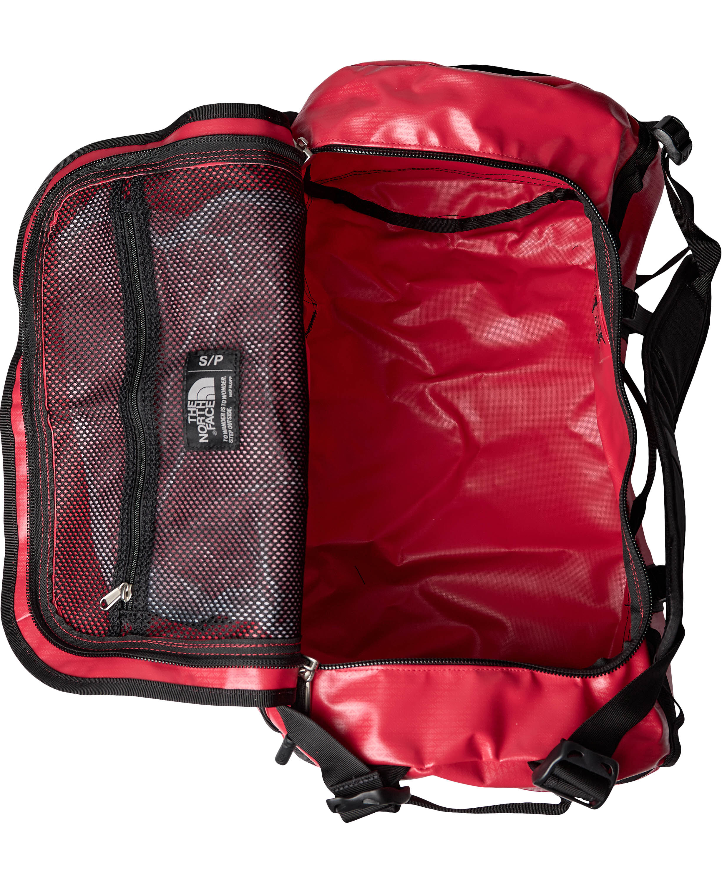 BASE CAMP DUFFEL - S TNF RED/TNF BL