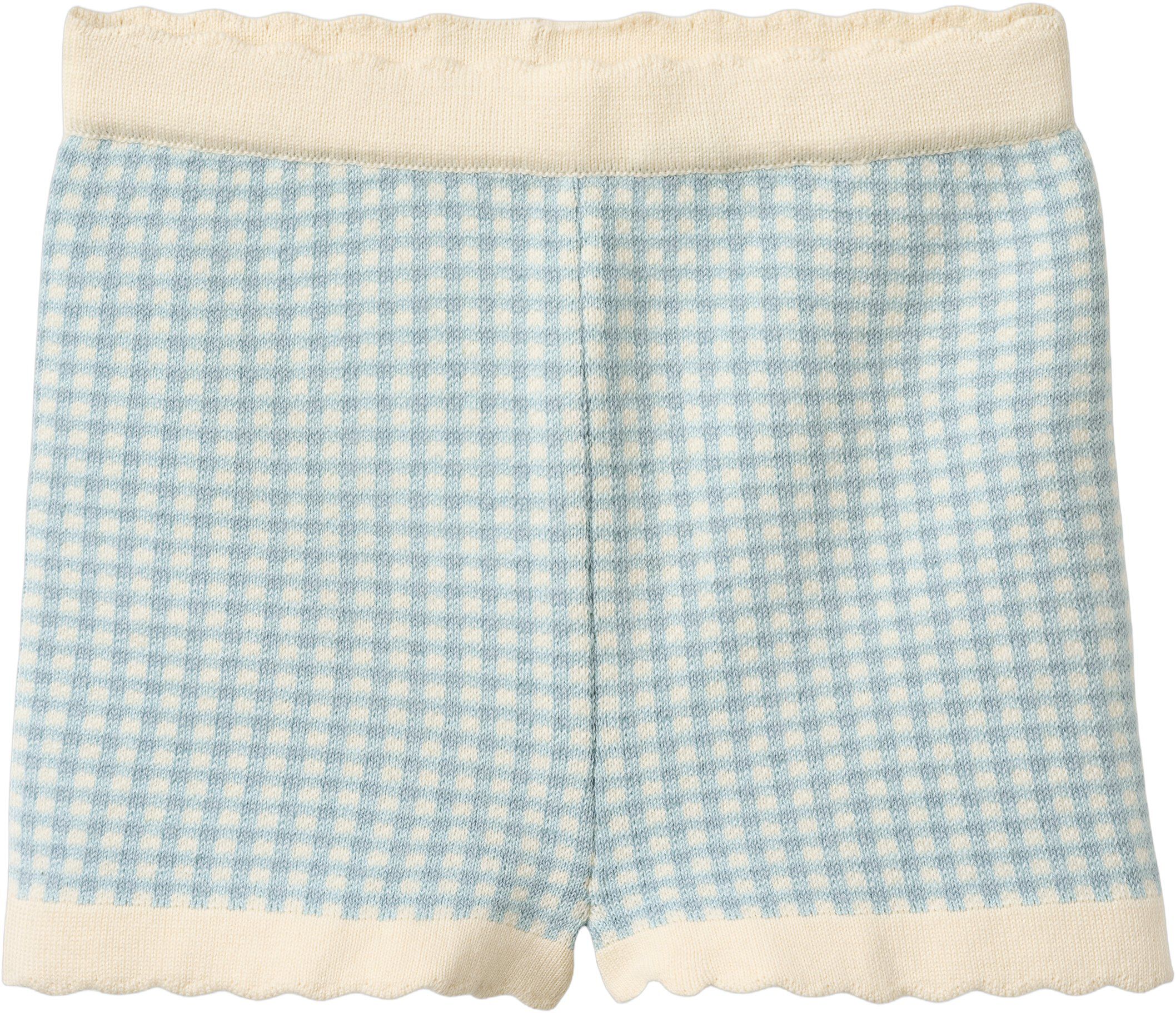 CHECK JACQUARD SHORTS