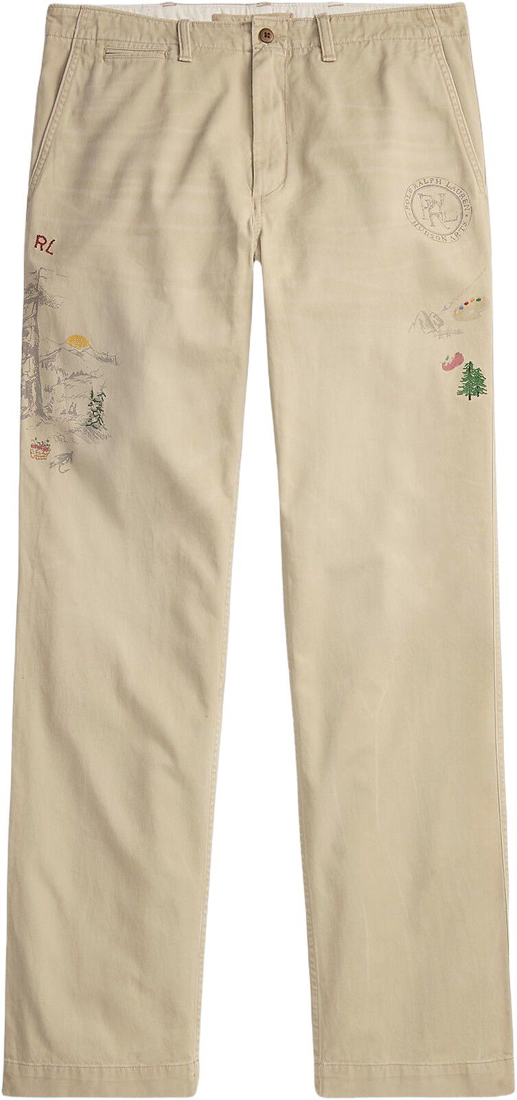 Bedford Straight Fit Graphic Pant