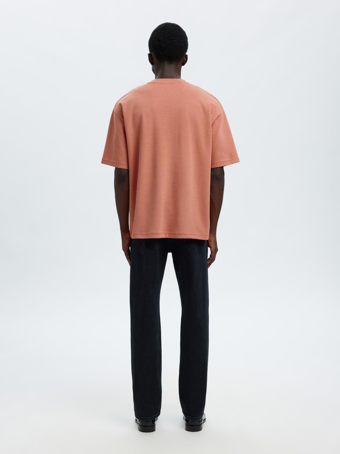 SLHLOOSEOSCAR SS O-NECK TEE NOOS