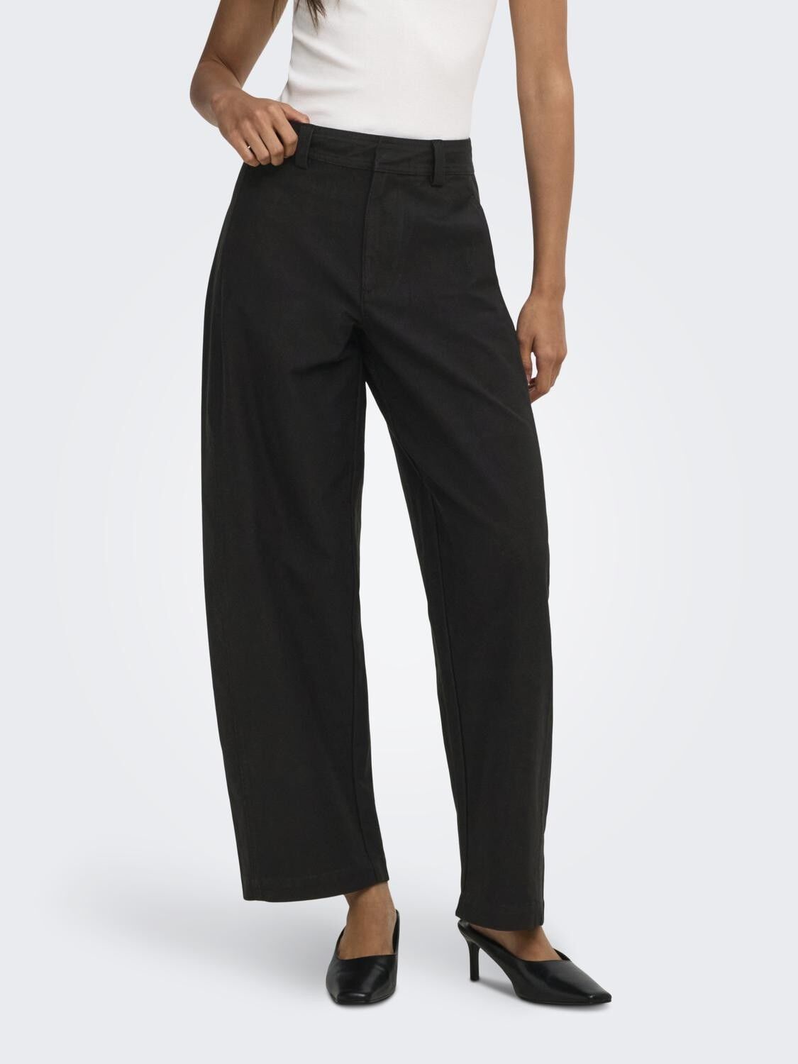 ONLCLAIR MW BARREL PANT PNT NOOS