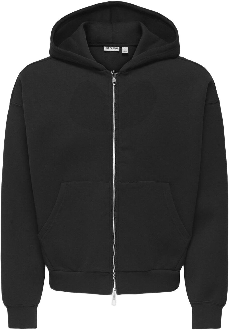 ONSGOYLE BOXY LS SCUBA ZIP HOODIE S