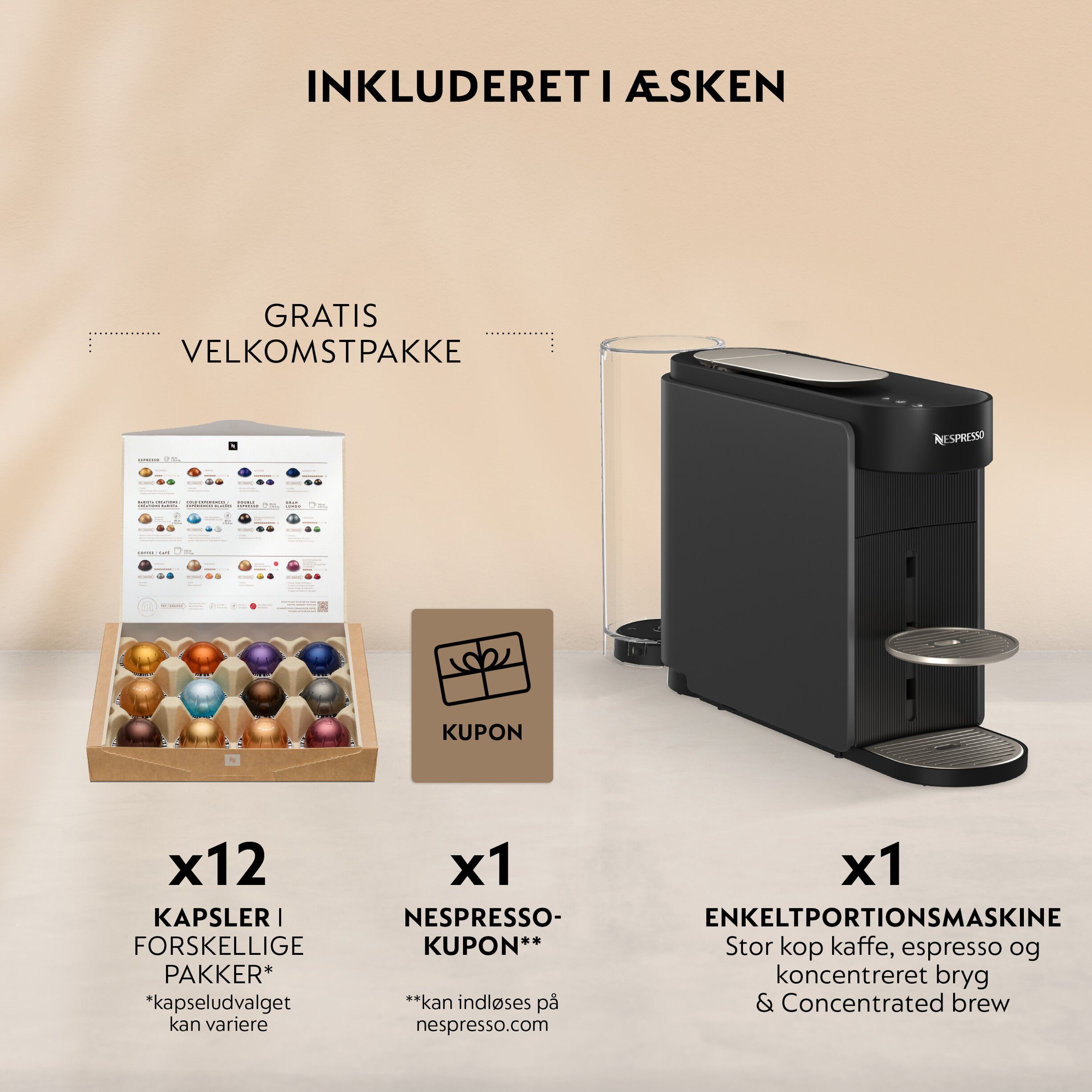 Vertuo Up kapselmaskine