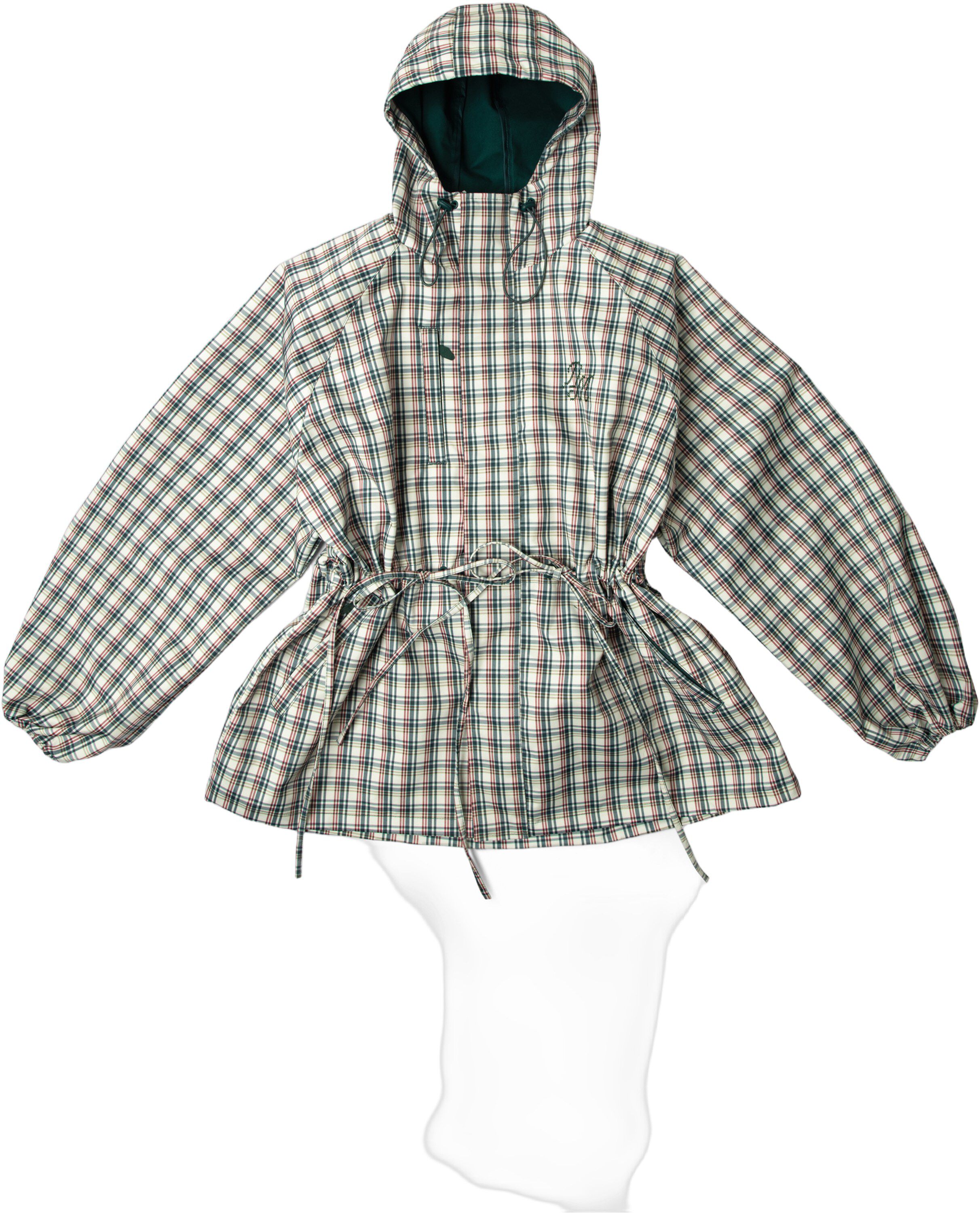 LIU RAINCOAT - ELDERBERRY CHECK