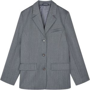 Herringbone Pin Less Blazer