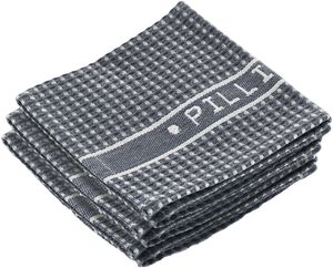 Kjøkkenklute Pillivuyt 32 x 32 cm 3 stk. Blå/Hvit 100% økolo