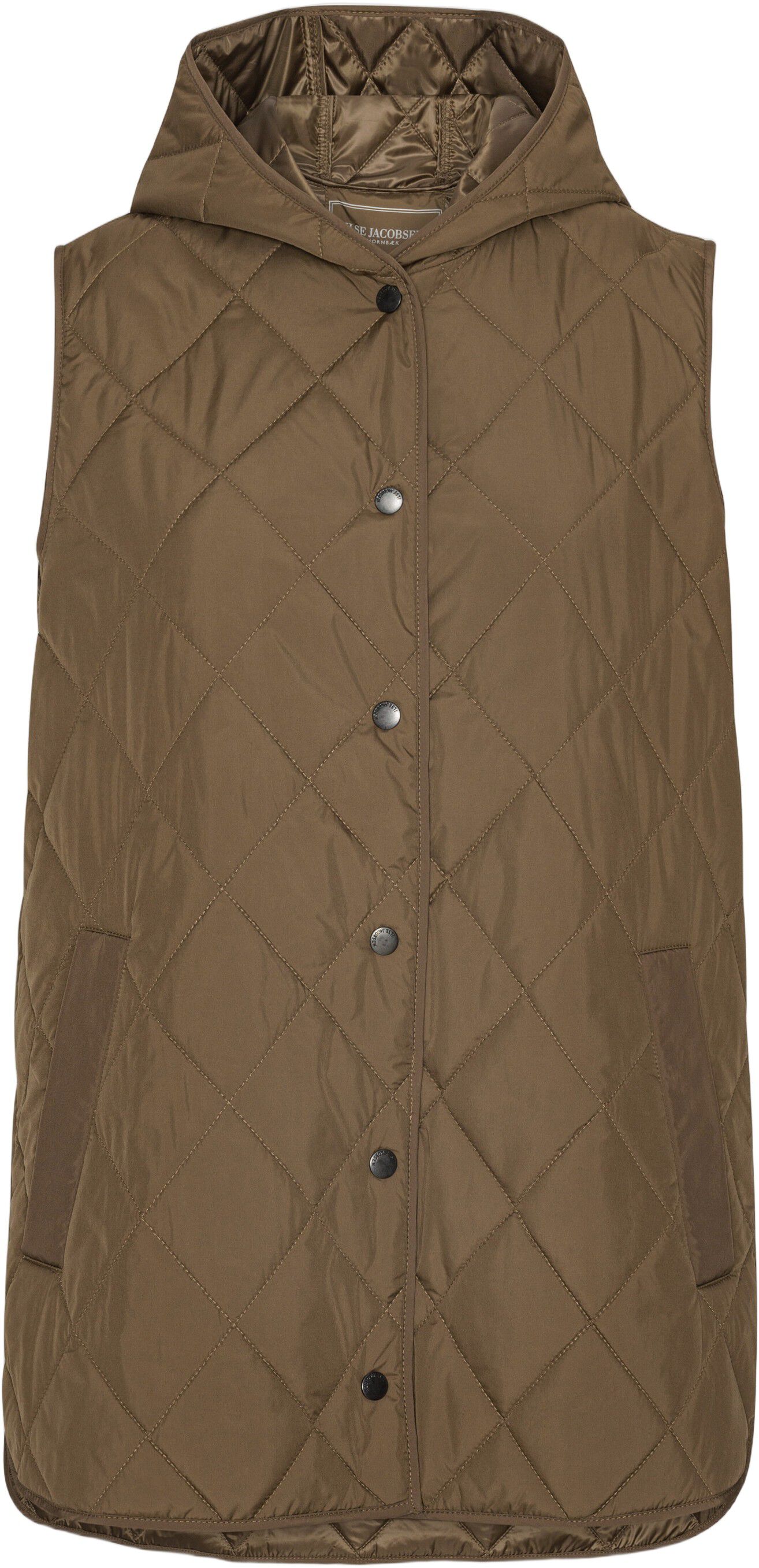 Quilted Long Vest
