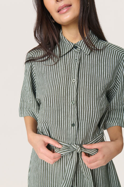 SLAuran Shirt Dress SS - 100% Linen
