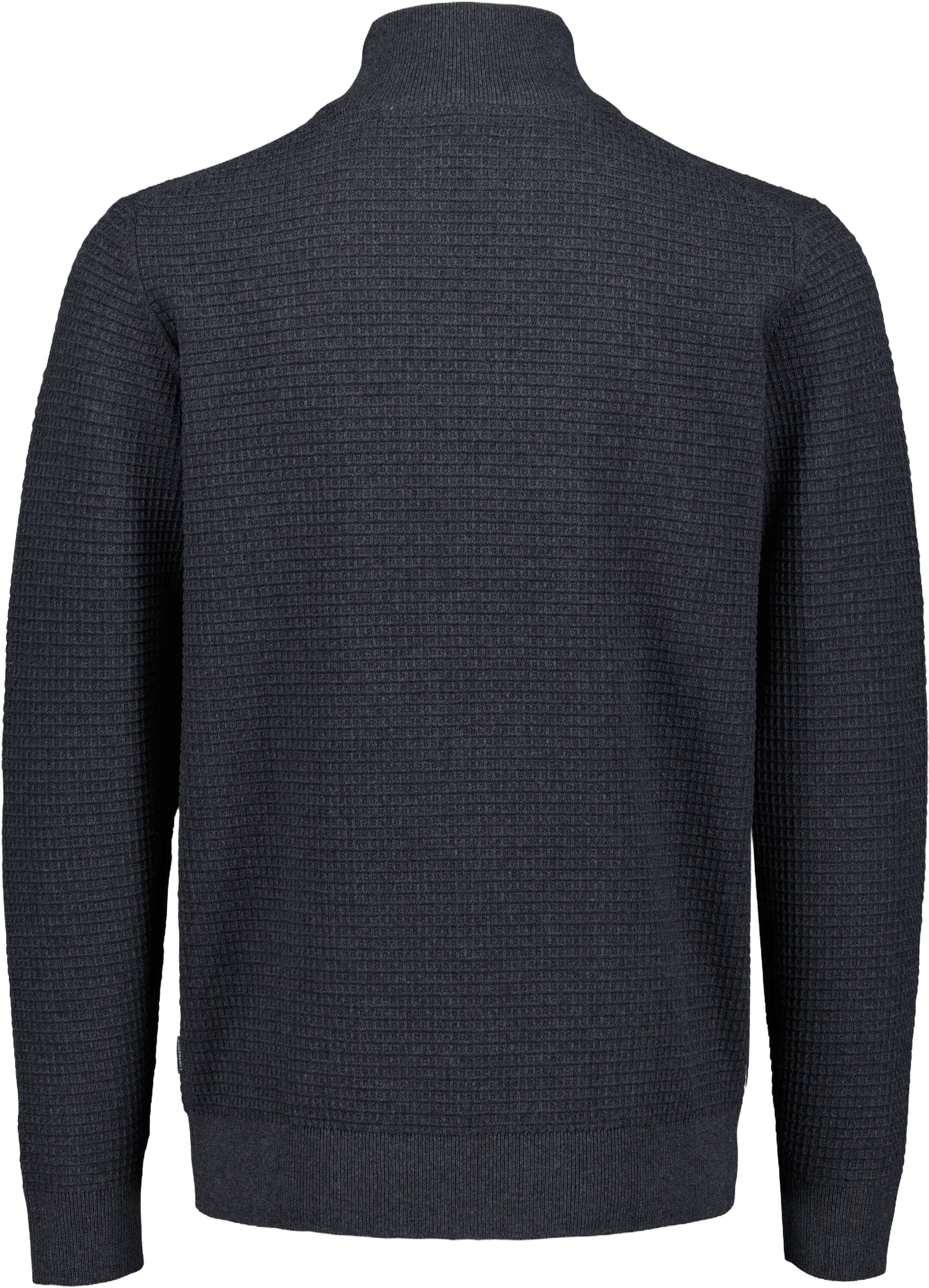 Knitted zip cardigan