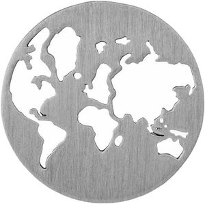 Beautiful World pendant - silver
