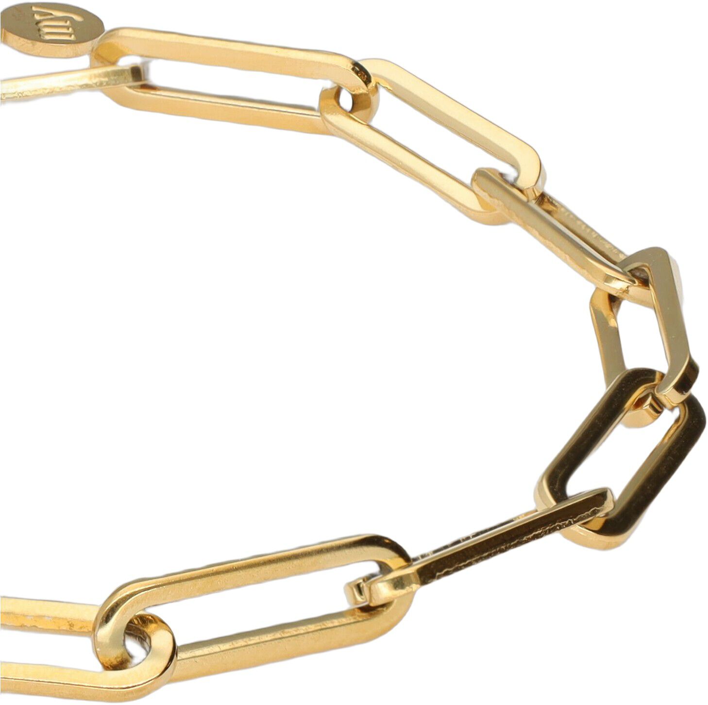 Kjedearmb&aring;nd uten anheng