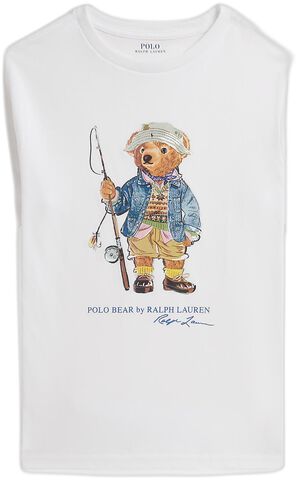 Polo Bear Cotton Jersey Tee