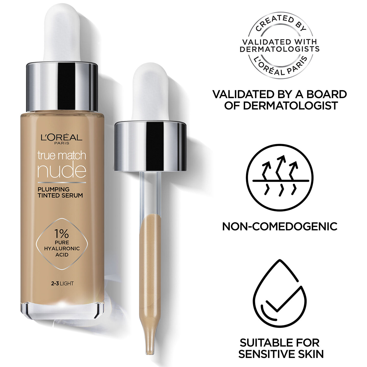 True Match Nude Plumping Tinted Serum