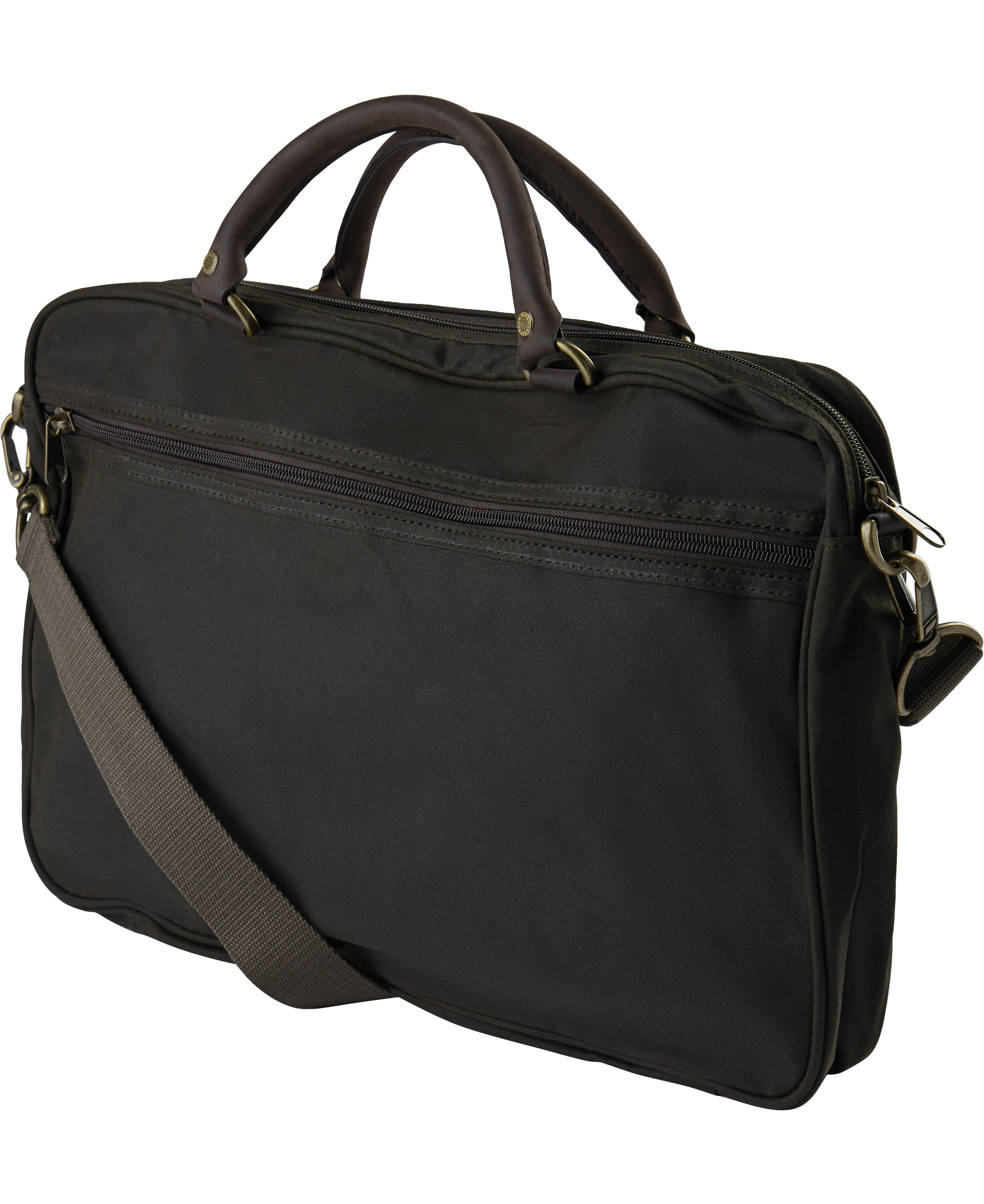 Wax Leather Briefcase