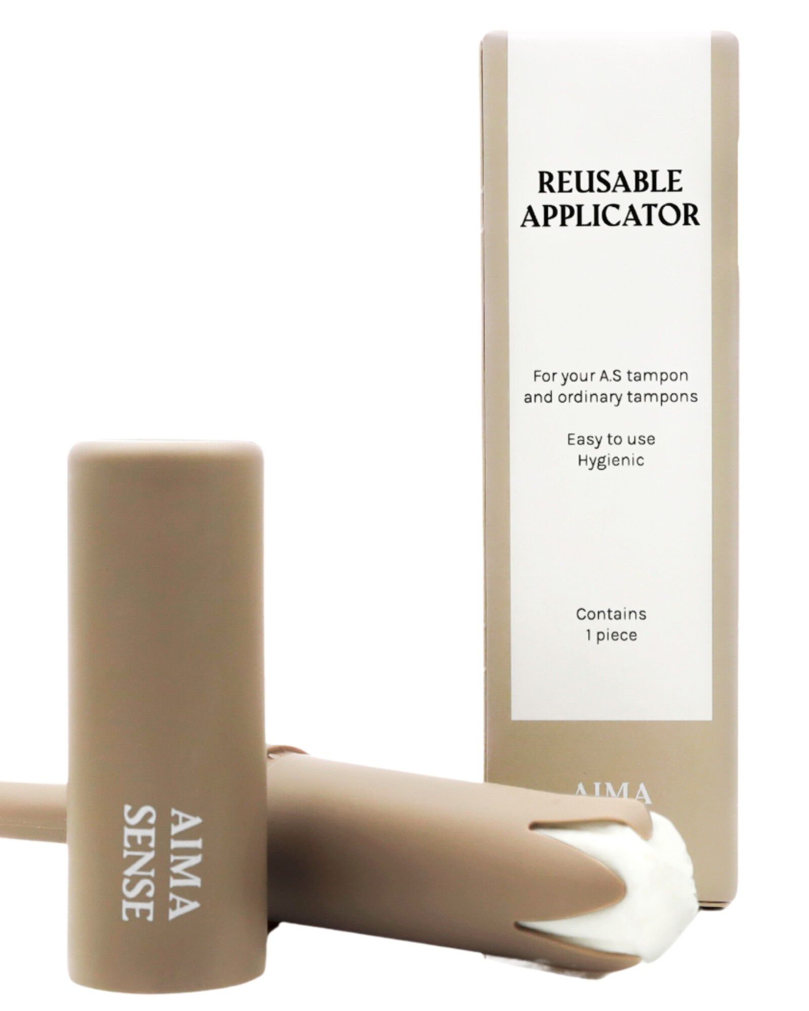 Genanvendelig tamponapplikator