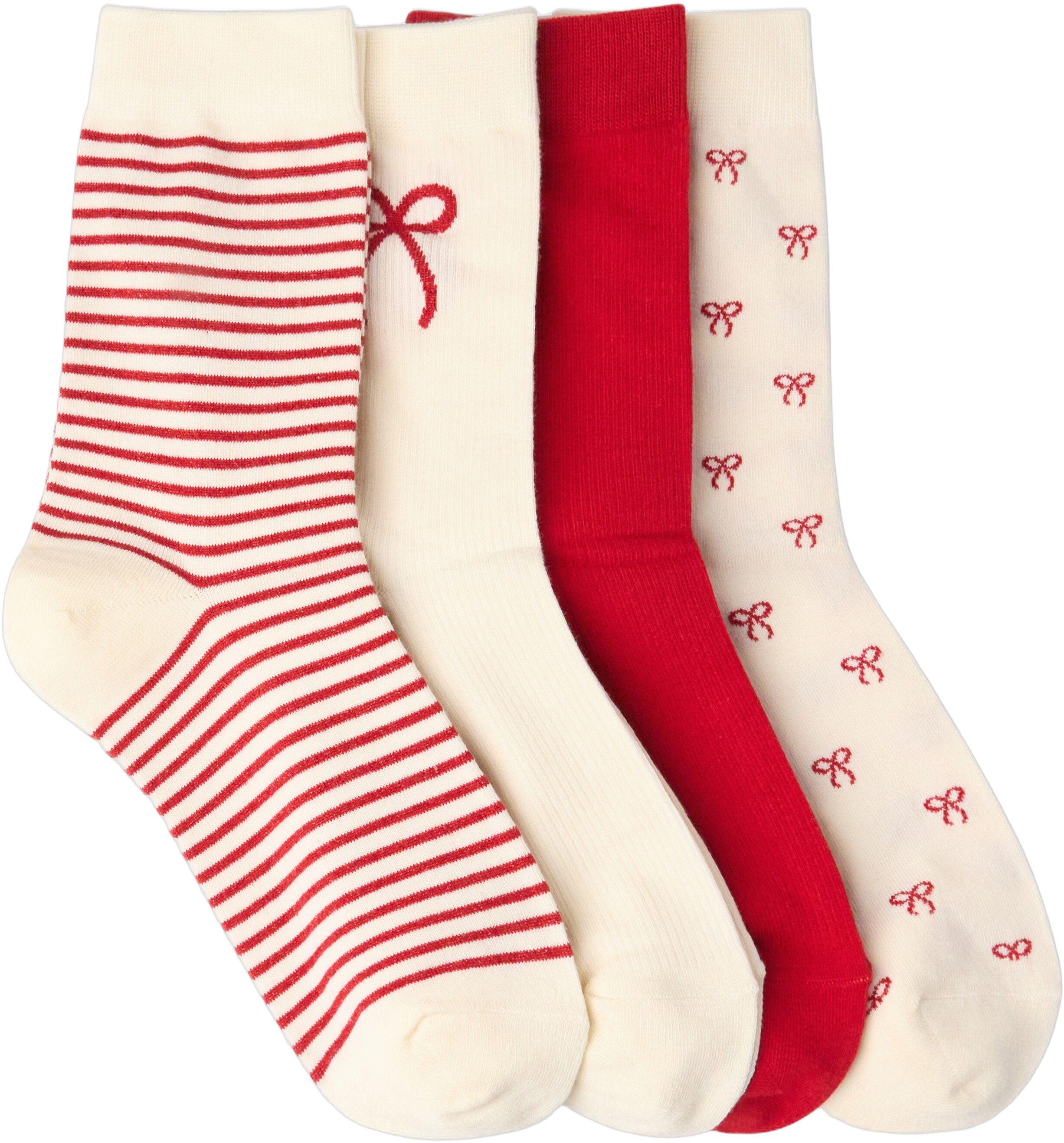 Socks in soft cotton blend in diffe