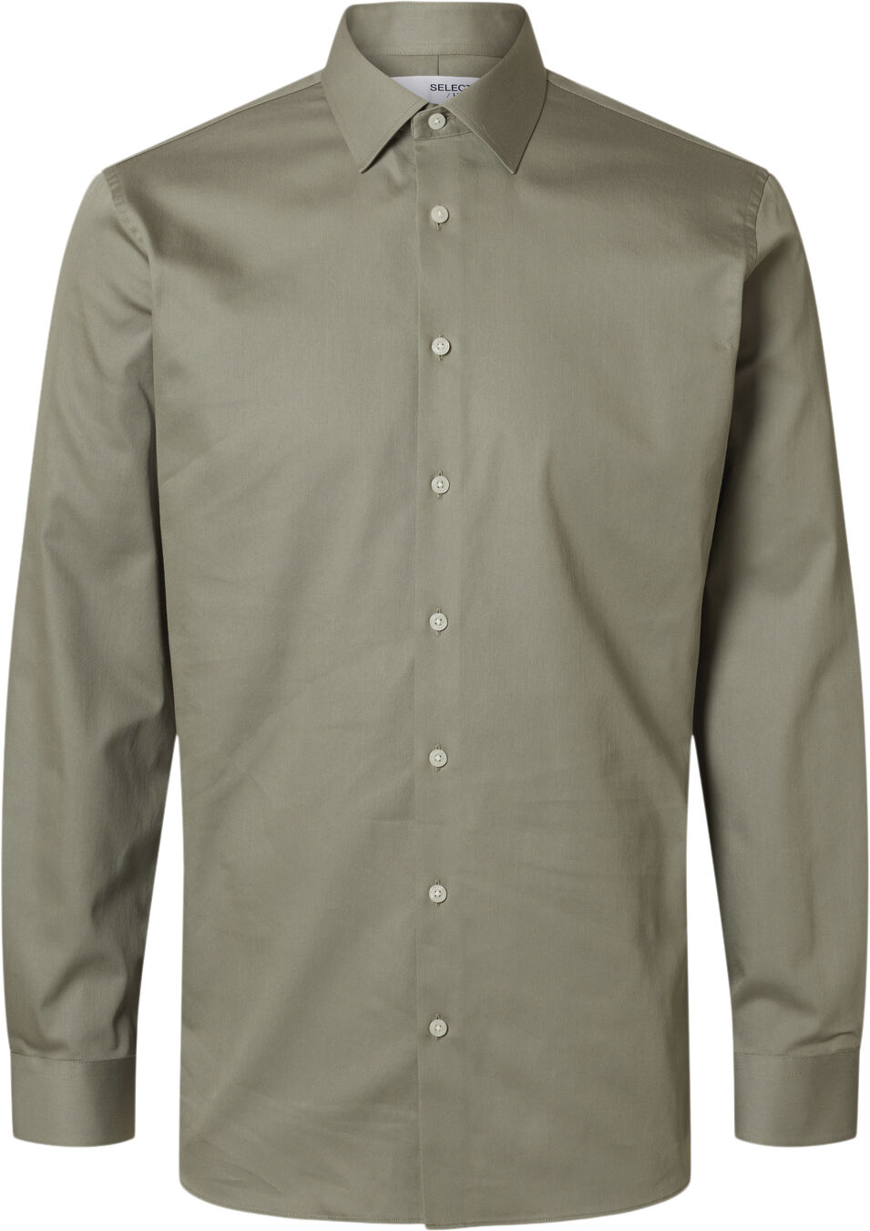 Slmslimfilip Performance Shirt Ls Noos