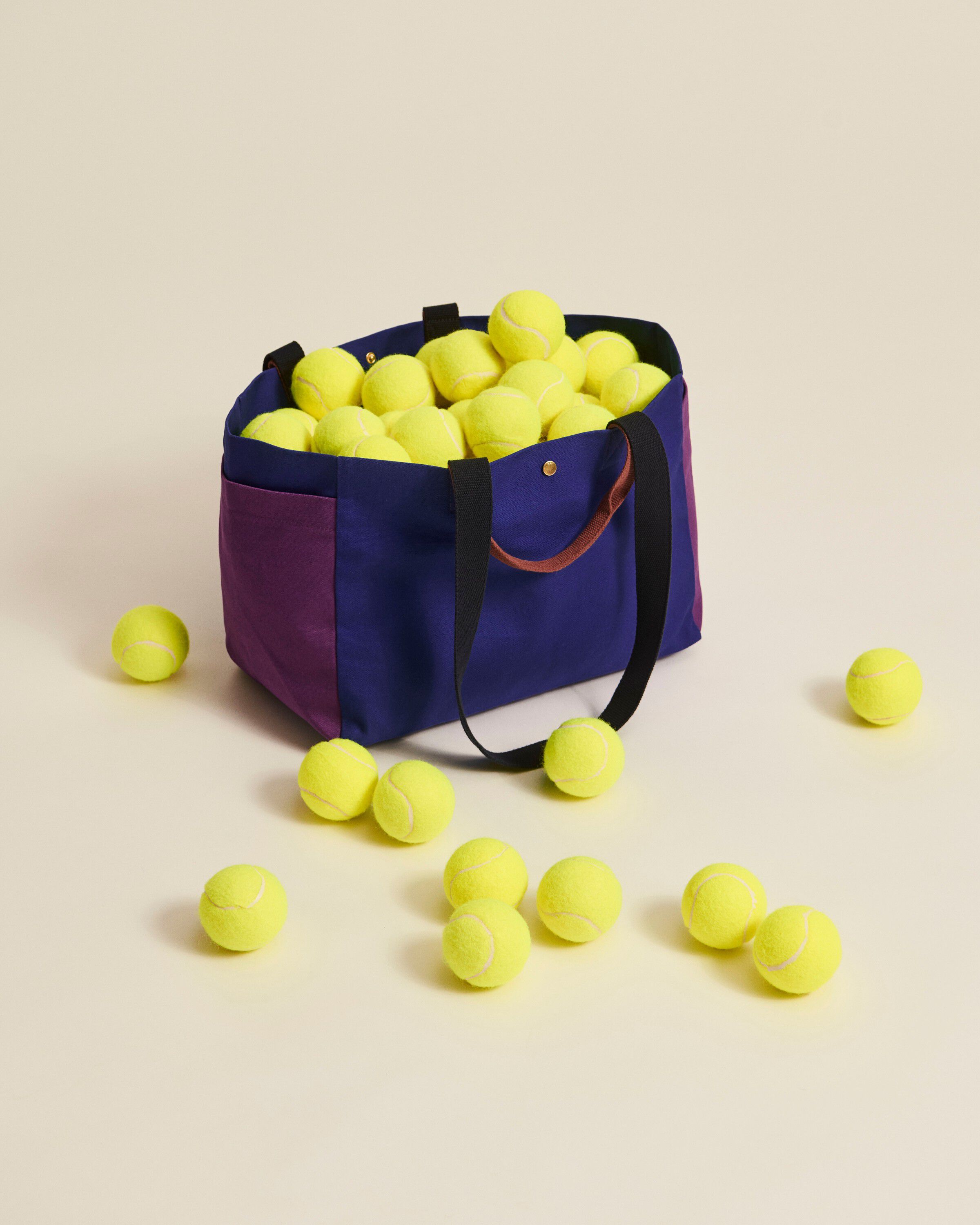 Weekend Bag (Organic)-Small-Electric blue multi