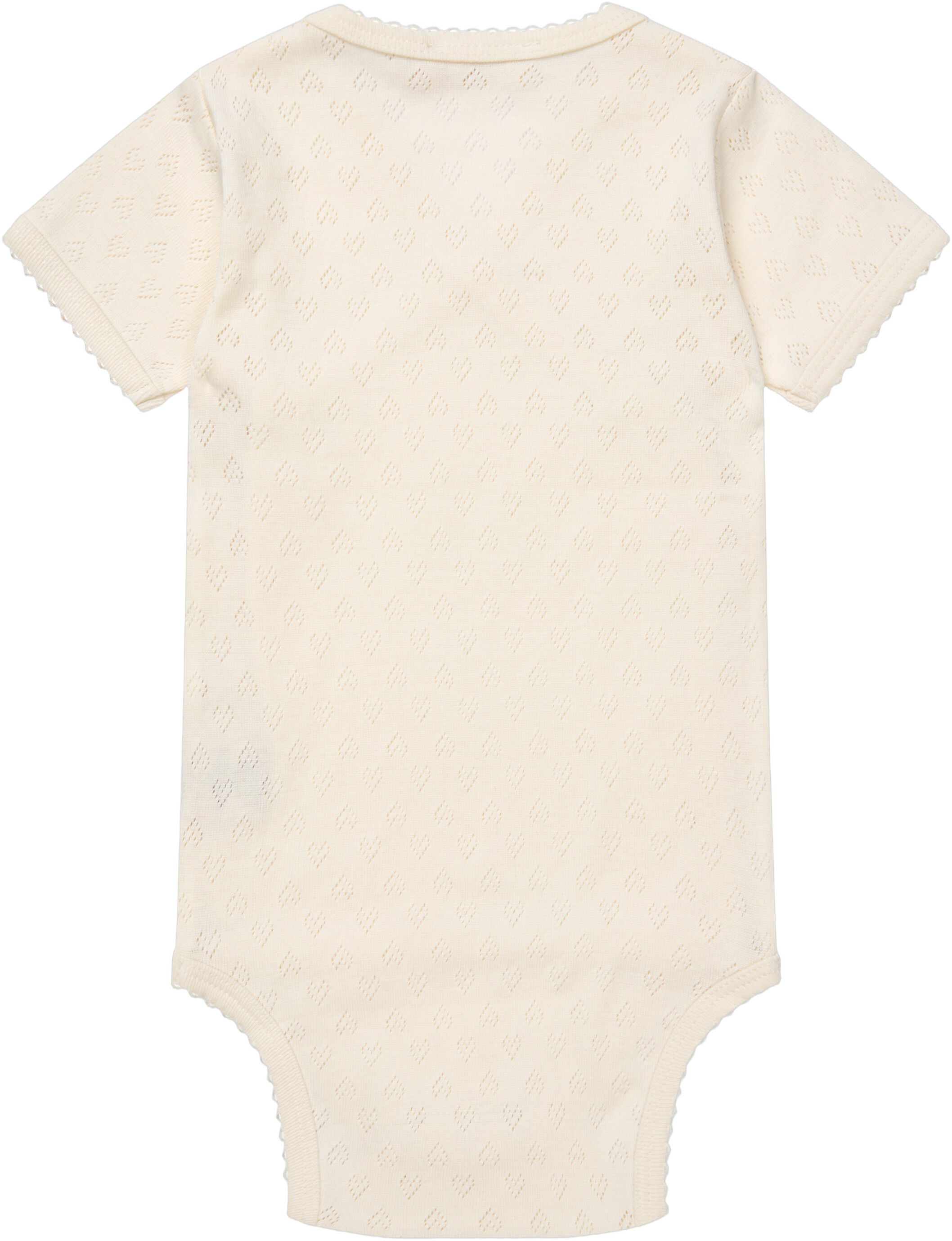 POINTELLE HEART CROSSOVER BODY SS