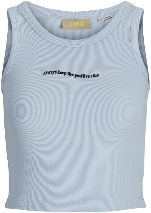 JXFALLON STR SL EMB RIB TOP JRS